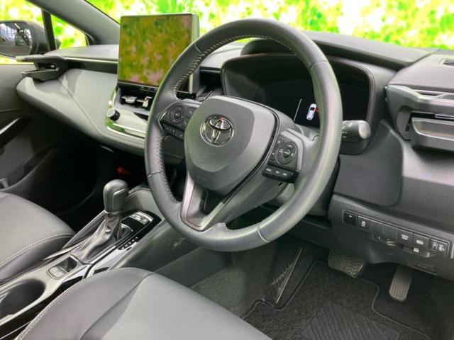 カローラツーリング ハイブリッドダブルバイビー　保証書／ディスプレイオーディオ＋ナビ１０インチ／トヨタセーフティセンス／車線逸脱防止支援システム／シート　ハーフレザー／パーキングアシスト　バックガイド／ドライブレコーダー　社外　衝突被害軽減システム（4枚目）