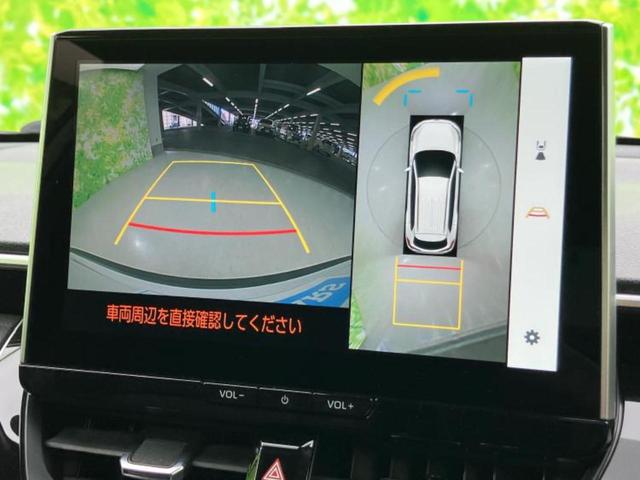 カローラクロス ハイブリッドZ 保証書/ディスプレイオーディオ+ナビ11インチ/トヨタセーフティセンス/シートヒーター/パノラミックビューモニター/車線逸脱防止支援システム/シート ハーフレザー/電動バックドア 衝突被害軽減システム(13枚目)