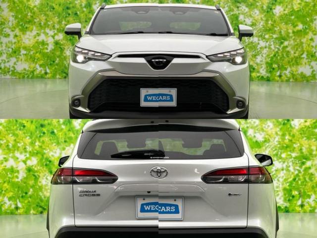 カローラクロス ハイブリッドZ 保証書/ディスプレイオーディオ+ナビ11インチ/トヨタセーフティセンス/シートヒーター/パノラミックビューモニター/車線逸脱防止支援システム/シート ハーフレザー/電動バックドア 衝突被害軽減システム(52枚目)