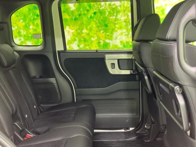 N-BOXカスタム L・ターボスタイルプラスブラック 新品タイヤ/保証書/純正 9インチ SDナビ/衝突安全装置/両側電動スライドドア/シートヒーター/車線逸脱防止支援システム/シート ハーフレザー/ヘッドランプ LED/Bluetooth接続 ターボ(5枚目)