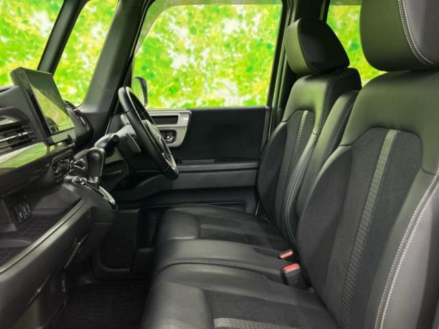 N-BOXカスタム L・ターボスタイルプラスブラック 新品タイヤ/保証書/純正 9インチ SDナビ/衝突安全装置/両側電動スライドドア/シートヒーター/車線逸脱防止支援システム/シート ハーフレザー/ヘッドランプ LED/Bluetooth接続 ターボ(6枚目)