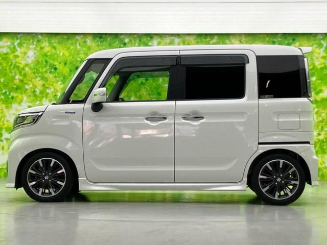 スペーシアカスタム ハイブリッドXSターボ 新品タイヤ/社外 8インチ SDナビ/セーフティサポート(スズキ)/両側電動スライドドア/シートヒーター/車線逸脱防止支援システム/ヘッドランプ LED/Bluetooth接続/ETC ターボ(2枚目)