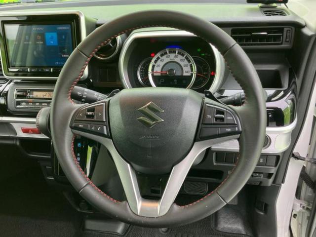 スペーシアカスタム ハイブリッドXSターボ 新品タイヤ/社外 8インチ SDナビ/セーフティサポート(スズキ)/両側電動スライドドア/シートヒーター/車線逸脱防止支援システム/ヘッドランプ LED/Bluetooth接続/ETC ターボ(14枚目)