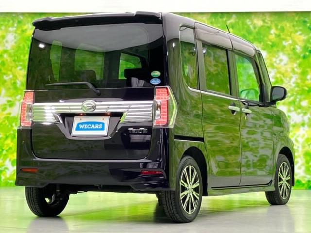 タント カスタムＸトップエディションリミテッドＳＡ３　新品タイヤ／保証書／純正　８インチ　ＳＤナビ／スマートアシスト（トヨタ・ダイハツ）／両側電動スライドドア／シートヒーター　運転席／パノラマモニター／車線逸脱防止支援システム／シート　ハーフレザー（3枚目）