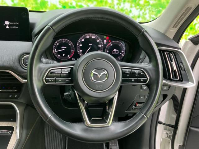 ＣＸ－６０ ＸＤ　Ｌパッケージ　サンルーフ／ＢＯＳＥ／保証書／純正　ＳＤナビ／アイアクティブセンス（マツダ）／シートヒーター／全方位モニター／車線逸脱防止支援システム／シート　合皮／電動バックドア／ドライブレコーダー　前後　禁煙車（15枚目）
