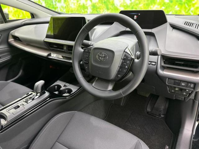 プリウス G 保証書/ディスプレイオーディオ+ナビ8インチ/トヨタセーフティセンス/シートヒーター 前席/車線逸脱防止支援システム/ドライブレコーダー 前後/ヘッドランプ LED/Bluetooth接続 禁煙車(4枚目)