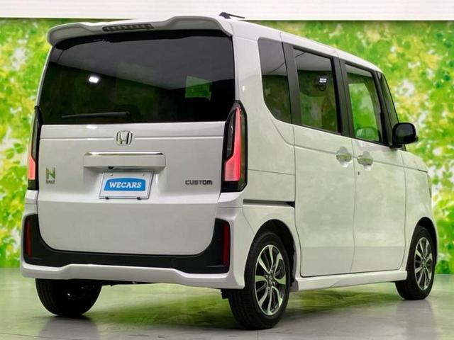 Ｎ－ＢＯＸカスタム ヒョウジュン　保証書／純正　８インチ　ＳＤナビ／電動スライドドア／シートヒーター／車線逸脱防止支援システム／ヘッドランプ　ＬＥＤ／ＵＳＢジャック／Ｂｌｕｅｔｏｏｔｈ接続／ＥＴＣ／ＥＢＤ付ＡＢＳ／横滑り防止装置（3枚目）