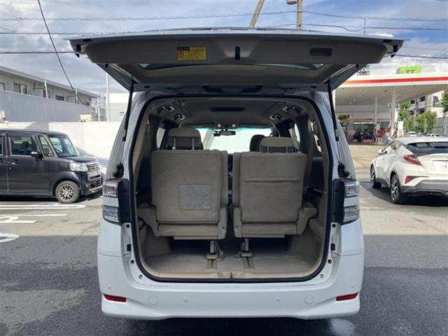 ヴェルファイア ４ＷＤ２．４Ｖ　保証書／純正　８インチ　ＨＤＤナビ／両側電動スライドドア／パーキングアシスト　バックガイド／ドライブレコーダー　社外／ヘッドランプ　ＨＩＤ／Ｂｌｕｅｔｏｏｔｈ接続／ＥＴＣ／ＥＢＤ付ＡＢＳ　バックカメラ（8枚目）