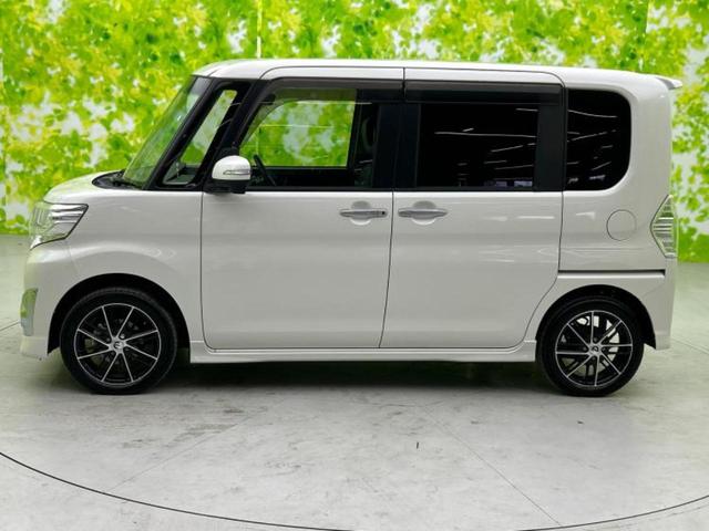タント ４ＷＤカスタムＲＳトップエディションＳＡ　保証書／純正　８インチ　ＳＤナビ／フリップダウンモニター　純正　９インチ／衝突安全装置／両側電動スライドドア／シート　合皮／パーキングアシスト　バックガイド／ＵＳＢジャック　衝突被害軽減システム（2枚目）