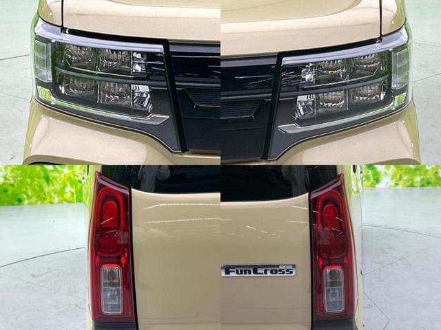 タント ファンクロスターボ　保証書／社外　ＳＤナビ／衝突安全装置／両側電動スライドドア／シートヒーター　前席／車線逸脱防止支援システム／パーキングアシスト　バックガイド／ヘッドランプ　ＬＥＤ／Ｂｌｕｅｔｏｏｔｈ接続　バックカメラ（52枚目）