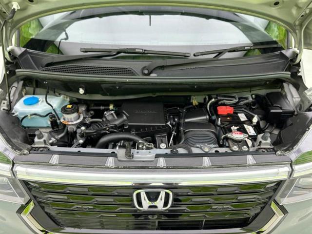 N-BOXカスタム ターボコーディネートスタイル2トーン 新品タイヤ/保証書/ディスプレイオーディオ+ナビ9インチ/衝突安全装置/両側電動スライドドア/シートヒーター/車線逸脱防止支援システム/シート 合皮/パーキングアシスト バックガイド ワンオーナー(46枚目)