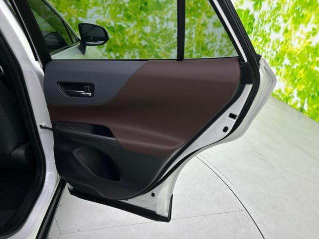 ハリアーハイブリッド Z 保証書/純正 SDナビ/デジタルインナーミラー/衝突安全装置/パノラミックビューモニター/車線逸脱防止支援システム/シート 合皮/パーキングアシスト バックガイド/電動バックドア 衝突被害軽減システム(23枚目)