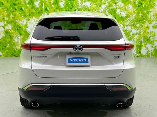 ハリアーハイブリッド Z 保証書/純正 SDナビ/デジタルインナーミラー/衝突安全装置/パノラミックビューモニター/車線逸脱防止支援システム/シート 合皮/パーキングアシスト バックガイド/電動バックドア 衝突被害軽減システム(45枚目)