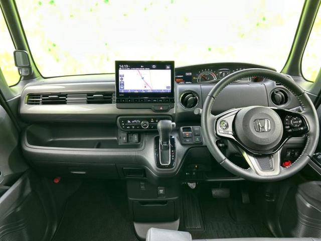 N-BOXカスタム L・ターボスタイルプラスブラック 保証書/純正 9インチ SDナビ/衝突安全装置/両側電動スライドドア/シートヒーター 前席/車線逸脱防止支援システム/シート ハーフレザー/パーキングアシスト バックガイド 衝突被害軽減システム(9枚目)