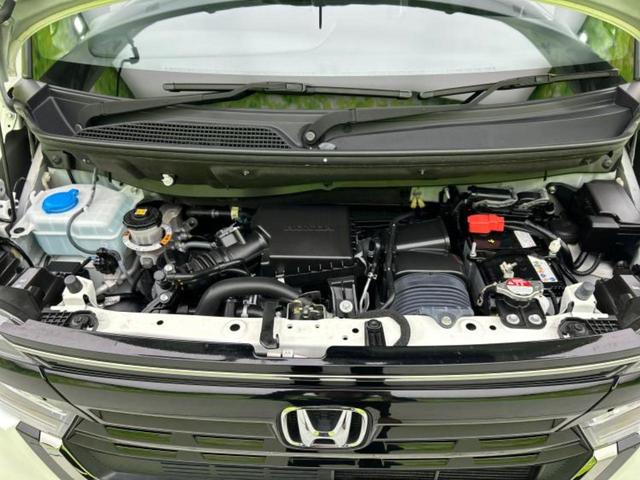 N-BOXカスタム L・ターボスタイルプラスブラック 保証書/純正 9インチ SDナビ/衝突安全装置/両側電動スライドドア/シートヒーター 前席/車線逸脱防止支援システム/シート ハーフレザー/パーキングアシスト バックガイド 衝突被害軽減システム(52枚目)