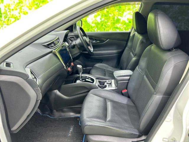 エクストレイル ４ＷＤ２０Ｘ　保証書／社外　１０インチ　ＳＤナビ／インテリジェントルームミラー／衝突安全装置／シートヒーター　前席／アラウンドビューモニター／車線逸脱防止支援システム／シート　ハーフレザー　衝突被害軽減システム（6枚目）