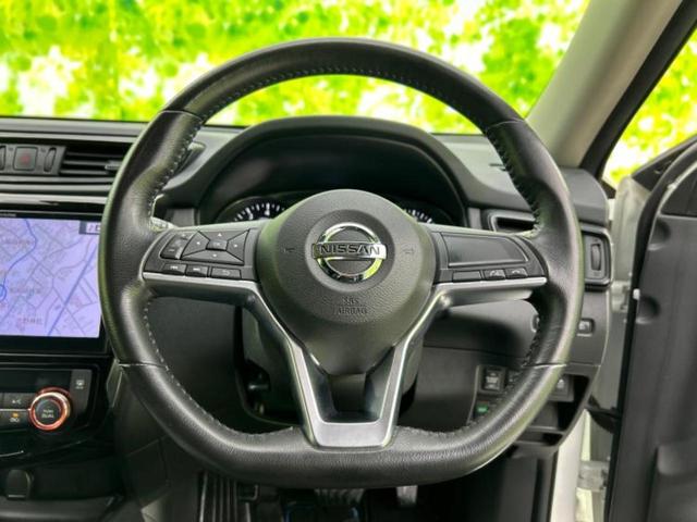 エクストレイル ４ＷＤ２０Ｘ　保証書／社外　１０インチ　ＳＤナビ／インテリジェントルームミラー／衝突安全装置／シートヒーター　前席／アラウンドビューモニター／車線逸脱防止支援システム／シート　ハーフレザー　衝突被害軽減システム（16枚目）