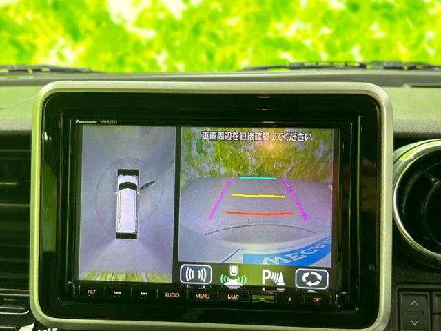 フレアワゴンカスタムスタイル ４ＷＤハイブリッドＸＴ　新品タイヤ／保証書／純正　８インチ　ＳＤナビ／衝突安全装置／両側電動スライドドア／シートヒーター／全方位モニター／車線逸脱防止支援システム／シート　ハーフレザー　衝突被害軽減システム　全周囲カメラ（14枚目）