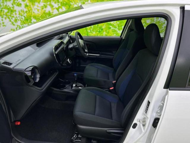 アクア S 新品タイヤ/保証書/社外 SDナビ/車線逸脱防止支援システム/パーキングアシスト バックガイド/Bluetooth接続/HDMI接続/ETC/EBD付ABS/横滑り防止装置 DVD再生 レーンアシスト(6枚目)