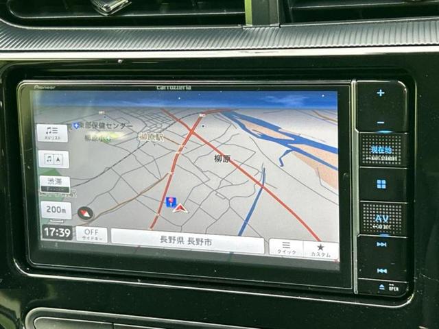 アクア S 新品タイヤ/保証書/社外 SDナビ/車線逸脱防止支援システム/パーキングアシスト バックガイド/Bluetooth接続/HDMI接続/ETC/EBD付ABS/横滑り防止装置 DVD再生 レーンアシスト(10枚目)