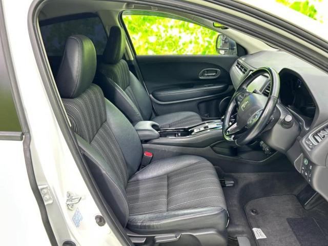 ヴェゼル ハイブリッドＺ・ホンダセンシング　新品タイヤ／保証書／純正　８インチ　ＳＤナビ／ホンダセンシング／シートヒーター／車線逸脱防止支援システム／シート　ハーフレザー／パーキングアシスト　バックガイド／ドライブレコーダー　前後　バックカメラ（4枚目）
