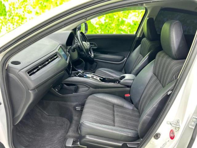 ヴェゼル ハイブリッドＺ・ホンダセンシング　新品タイヤ／保証書／純正　８インチ　ＳＤナビ／ホンダセンシング／シートヒーター／車線逸脱防止支援システム／シート　ハーフレザー／パーキングアシスト　バックガイド／ドライブレコーダー　前後　バックカメラ（6枚目）