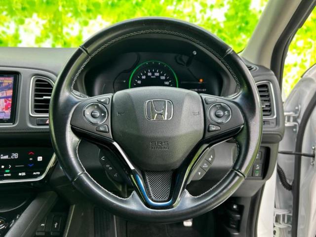 ヴェゼル ハイブリッドＺ・ホンダセンシング　新品タイヤ／保証書／純正　８インチ　ＳＤナビ／ホンダセンシング／シートヒーター／車線逸脱防止支援システム／シート　ハーフレザー／パーキングアシスト　バックガイド／ドライブレコーダー　前後　バックカメラ（16枚目）