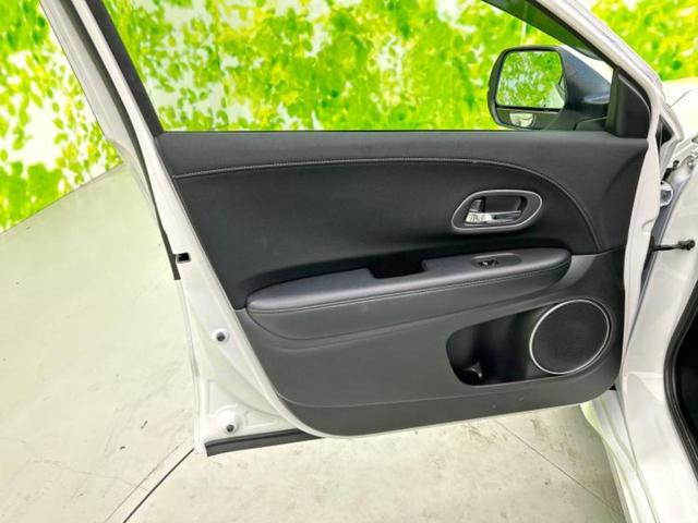 ヴェゼル ハイブリッドＺ・ホンダセンシング　新品タイヤ／保証書／純正　８インチ　ＳＤナビ／ホンダセンシング／シートヒーター／車線逸脱防止支援システム／シート　ハーフレザー／パーキングアシスト　バックガイド／ドライブレコーダー　前後　バックカメラ（21枚目）