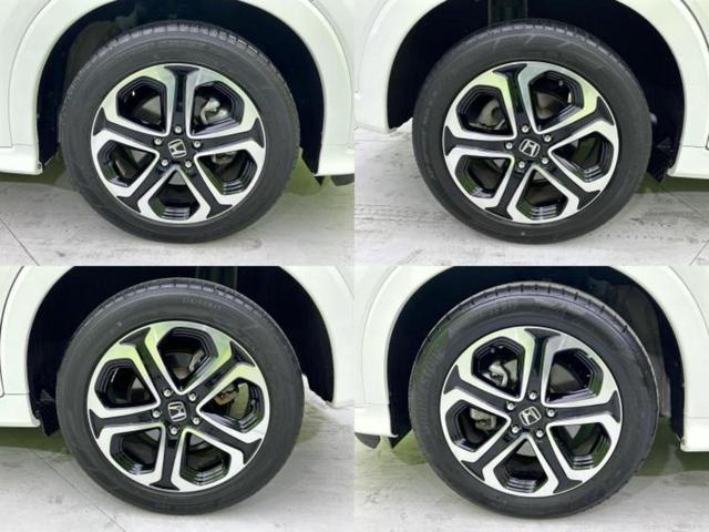 ヴェゼル ハイブリッドＺ・ホンダセンシング　新品タイヤ／保証書／純正　８インチ　ＳＤナビ／ホンダセンシング／シートヒーター／車線逸脱防止支援システム／シート　ハーフレザー／パーキングアシスト　バックガイド／ドライブレコーダー　前後　バックカメラ（51枚目）