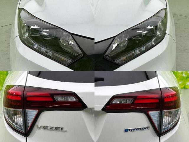 ヴェゼル ハイブリッドＺ・ホンダセンシング　新品タイヤ／保証書／純正　８インチ　ＳＤナビ／ホンダセンシング／シートヒーター／車線逸脱防止支援システム／シート　ハーフレザー／パーキングアシスト　バックガイド／ドライブレコーダー　前後　バックカメラ（52枚目）