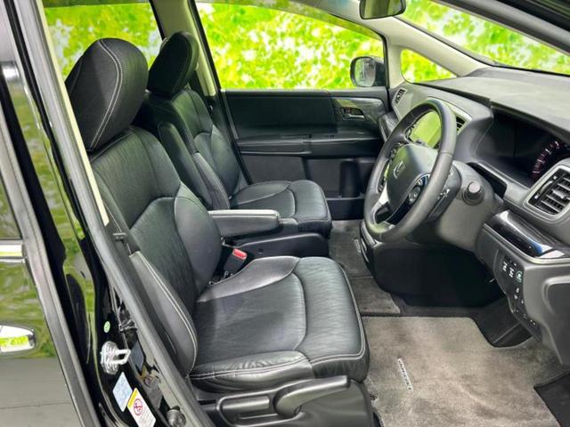 オデッセイ アブソルート　新品タイヤ／保証書／純正　ＳＤナビ／フリップダウンモニター　社外　１０．２インチ／両側電動スライドドア／シート　ハーフレザー／パーキングアシスト　バックガイド／ヘッドランプ　ＬＥＤ　後席モニター（4枚目）