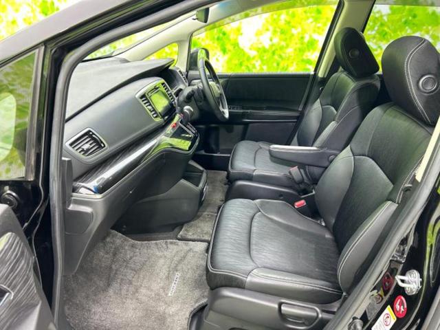 オデッセイ アブソルート　新品タイヤ／保証書／純正　ＳＤナビ／フリップダウンモニター　社外　１０．２インチ／両側電動スライドドア／シート　ハーフレザー／パーキングアシスト　バックガイド／ヘッドランプ　ＬＥＤ　後席モニター（7枚目）