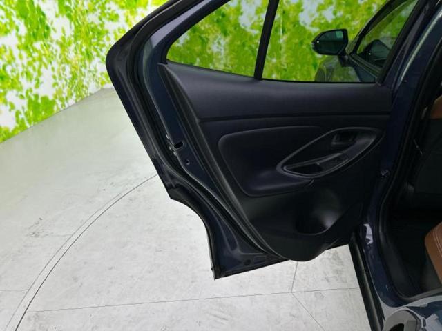 ヤリスクロス ４ＷＤハイブリッドＺアドベンチャー　保証書／ディスプレイオーディオ＋ナビ８インチ／衝突安全装置／シートヒーター／パノラミックビューモニター／車線逸脱防止支援システム／シート　合皮／電動バックドア／ドライブレコーダー　社外　全周囲カメラ（22枚目）