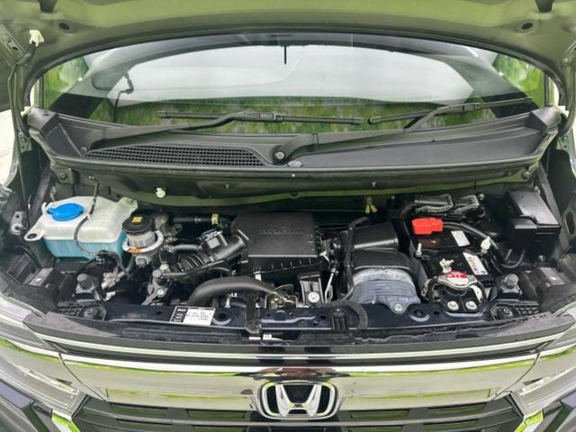 N-BOXカスタム 4WD L・ターボコーディネートスタイル 新品タイヤ/純正 8インチ SDナビ/衝突安全装置/両側電動スライドドア/シートヒーター/車線逸脱防止支援システム/シート 合皮/ドライブレコーダー 純正/ヘッドランプ LED 衝突被害軽減システム(49枚目)