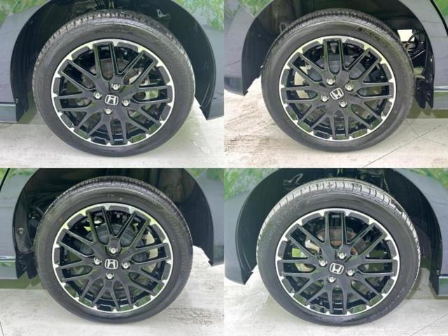 N-BOXカスタム 4WD L・ターボコーディネートスタイル 新品タイヤ/純正 8インチ SDナビ/衝突安全装置/両側電動スライドドア/シートヒーター/車線逸脱防止支援システム/シート 合皮/ドライブレコーダー 純正/ヘッドランプ LED 衝突被害軽減システム(52枚目)