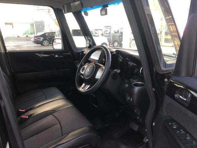 N-BOXカスタム SSパッケージ 保証書/社外 SDナビ/両側電動スライドドア/シートヒーター 前席/ドライブレコーダー 前後/Bluetooth接続/ETC/EBD付ABS/横滑り防止装置/アイドリングストップ/バックモニター(5枚目)