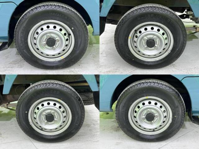 キャリイトラック 4WD KC 新品タイヤ/保証書/横滑り防止装置/エアバッグ 運転席/キーレスエントリー/オートライト/ワンオーナー/マニュアルエアコン/取扱説明書/パワードアロック/アクセサリーソケット/ラジオ 4WD(30枚目)