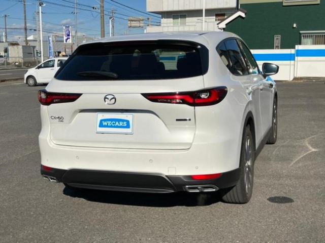 CX-60 4WD XD Lパッケージ 新品タイヤ/保証書/純正 SDナビ/衝突安全装置/シートヒーター 全席/全方位モニター/車線逸脱防止支援システム/シート フルレザー/電動バックドア/ヘッドランプ LED/Bluetooth接続(3枚目)