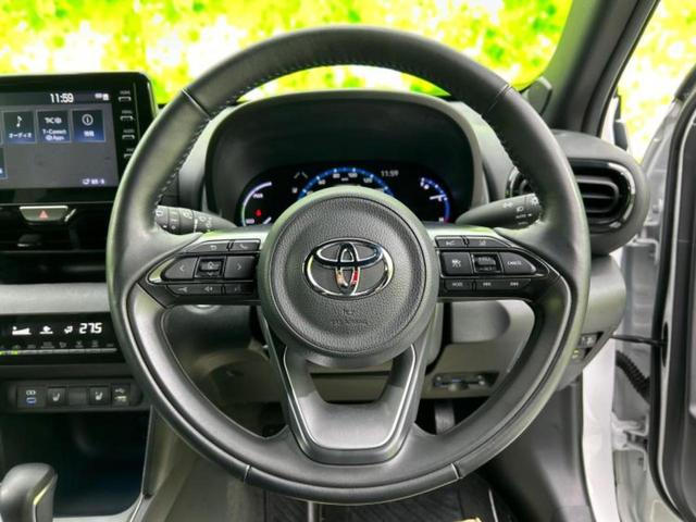 ヤリスクロス ハイブリッドＺ　保証書／ディスプレイオーディオ＋ナビ／衝突安全装置／シートヒーター　前席／車線逸脱防止支援システム／シート　ハーフレザー／ドライブレコーダー　前後／ヘッドランプ　ＬＥＤ／ＵＳＢジャック　バックカメラ（15枚目）