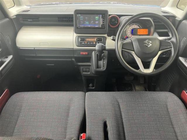 スペーシア ハイブリッドG 新品タイヤ/保証書/社外 SDナビ/EBD付ABS/横滑り防止装置/アイドリングストップ/フルセグTV/エアバッグ 運転席/エアバッグ 助手席/エアバッグ サイド/パワーウインドウ/キーレスエントリー(4枚目)