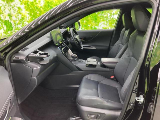 ハリアーハイブリッド Zレザーパッケージ サンルーフ/純正エアロ/JBL/保証書/純正 SDナビ/デジタルインナーミラー/衝突安全装置/シートヒーター 前席/パノラミックビューモニター/車線逸脱防止支援システム/シート 合皮/電動バックドア(21枚目)