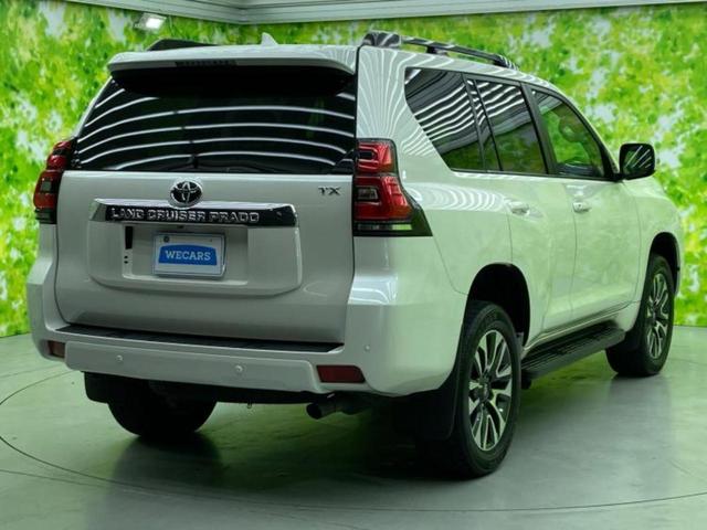 ランドクルーザープラド 4WD TX Lパッケージ 新品タイヤ/サンルーフ/保証書/純正 SDナビ/トヨタセーフティセンス/シートヒーター 前席/パノラミックビューモニター/シート 合皮/ヘッドランプ LED/USBジャック/Bluetooth接続(3枚目)
