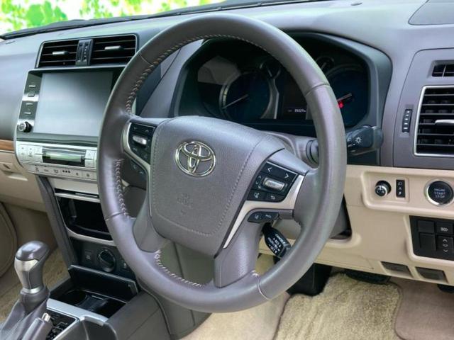 ランドクルーザープラド 4WD TX Lパッケージ 新品タイヤ/サンルーフ/保証書/純正 SDナビ/トヨタセーフティセンス/シートヒーター 前席/パノラミックビューモニター/シート 合皮/ヘッドランプ LED/USBジャック/Bluetooth接続(15枚目)