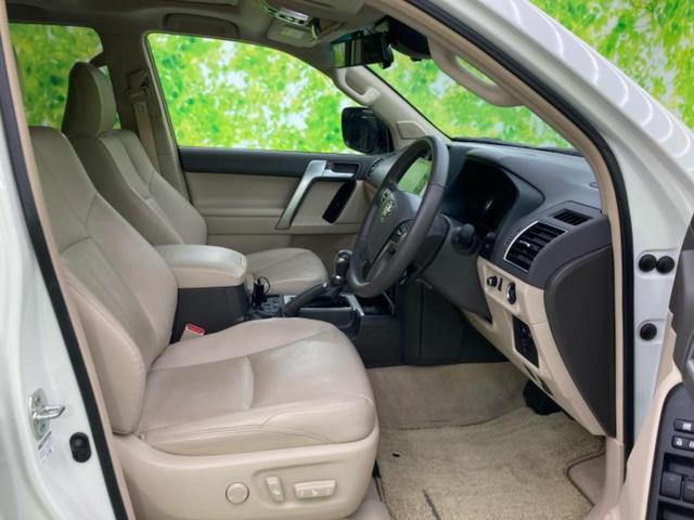 ランドクルーザープラド 4WD TX Lパッケージ 新品タイヤ/サンルーフ/保証書/純正 SDナビ/トヨタセーフティセンス/シートヒーター 前席/パノラミックビューモニター/シート 合皮/ヘッドランプ LED/USBジャック/Bluetooth接続(20枚目)