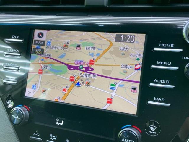 カムリ G 新品タイヤ/保証書/ディスプレイオーディオ+ナビ8インチ/トヨタセーフティセンス/車線逸脱防止支援システム/ドライブレコーダー 純正/ヘッドランプ LED/Bluetooth接続/ETC バックカメラ(10枚目)