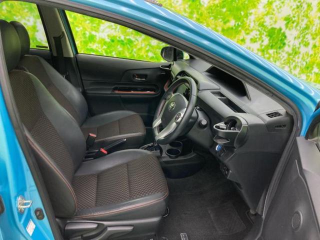 アクア Xアーバン 新品タイヤ/保証書/純正 SDナビ/衝突安全装置/シートヒーター 前席/シート ハーフレザー/ドライブレコーダー 社外/ヘッドランプ LED/Bluetooth接続/ETC/EBD付ABS ドラレコ(20枚目)