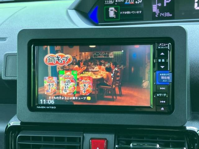 タント カスタムＲＳ　新品タイヤ／保証書／純正　ＳＤナビ／衝突安全装置／両側電動スライドドア／シートヒーター　前席／パノラマモニター／車線逸脱防止支援システム／シート　ハーフレザー／ヘッドランプ　ＬＥＤ　全周囲カメラ（12枚目）