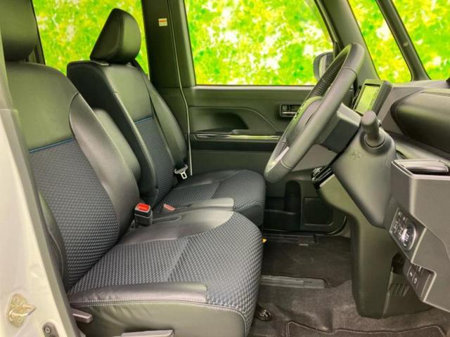 タント カスタムＲＳ　新品タイヤ／保証書／純正　ＳＤナビ／衝突安全装置／両側電動スライドドア／シートヒーター　前席／パノラマモニター／車線逸脱防止支援システム／シート　ハーフレザー／ヘッドランプ　ＬＥＤ　全周囲カメラ（19枚目）