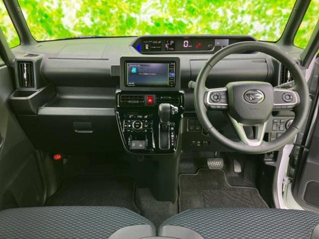 タント カスタムＲＳ　新品タイヤ／保証書／純正　ＳＤナビ／衝突安全装置／両側電動スライドドア／シートヒーター　前席／パノラマモニター／車線逸脱防止支援システム／シート　ハーフレザー／ヘッドランプ　ＬＥＤ　全周囲カメラ（34枚目）