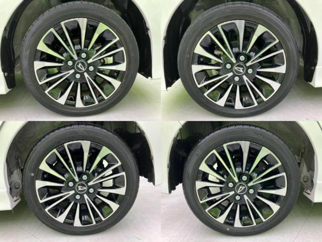 タント カスタムＲＳ　新品タイヤ／保証書／純正　ＳＤナビ／衝突安全装置／両側電動スライドドア／シートヒーター　前席／パノラマモニター／車線逸脱防止支援システム／シート　ハーフレザー／ヘッドランプ　ＬＥＤ　全周囲カメラ（52枚目）